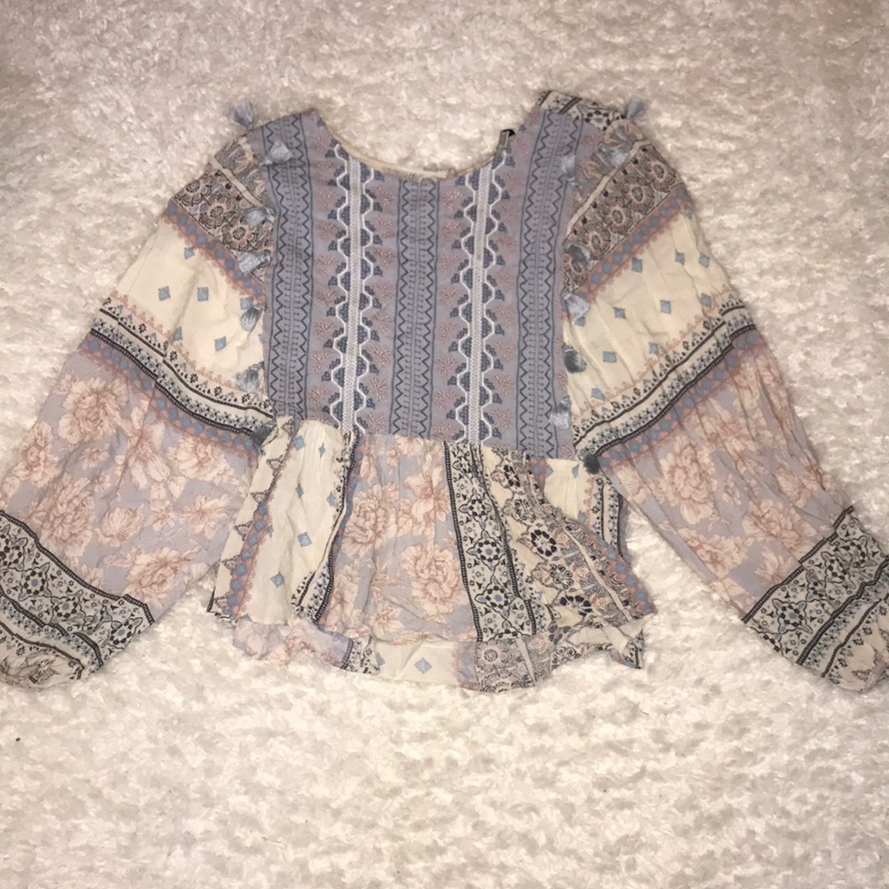 American Eagle Patterned Shirt